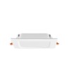 LED downlight 6W - Fyrkantig, neutralvit, 230V, 620lm