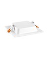 LED downlight 12W - Fyrkantig, neutralvit, 230V, 1400lm