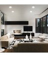 LED infälld spotlight 24W - rund, neutralvit, 230V, ljusstyrka 2950, förbrukning 24
