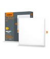 LED infälld spotlight 24W - utan ram, fyrkantig, neutralvit, 230V, 3200lm