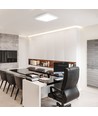 60x60 LED-panelram - ytmontage