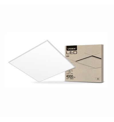 P404w LED-panel 40w - neutralvit, 230v, 5200lm, förbrukning 40w