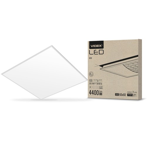 Pb404w infällningspanel 40w - LED, neutralvit, 230v, 5100lm