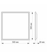 Pb404w infällningspanel 40w - LED, neutralvit, 230v, 5100lm