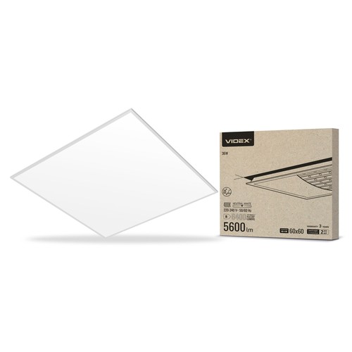Pb364w panel 36W - neutralvit, 230V, 6400lm