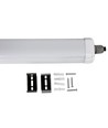 150cm 48W vattentät komplett LED-armatur, genomkopplad - 5760lm, 120lm/W, IP65