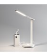 LED uppladdningsbar bordslampa - vit, förbrukning: 5