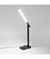 LED skrivbordslampa - trådlös laddning, svart, 230V, 700lm, 18W