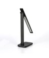 LED skrivbordslampa - trådlös laddning, svart, 230V, 700lm, 18W