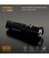 LED bärbar ficklampa - 5000K, ljusstyrka: 4000, förbrukning: 20