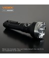 LED bärbar ficklampa - 5000K, ljusstyrka: 5500, förbrukning: 20