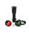 Taktisk LED-ficklampa - kallvit