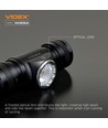 LED-huvudlampa - 5000K