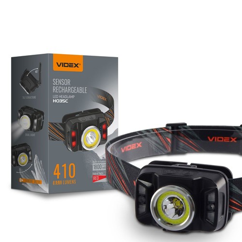 LED-huvudlampa - 5000K, ljusstyrka: 410, förbrukning: 5