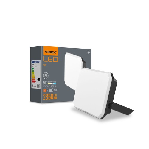 Flood spotlampa 30W - LED, 5000K, 230V, 2400lm