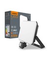 Floodstrålkastare 50W - LED, med rörelsesensor, PIR, 5000K, 230V, 4100lm