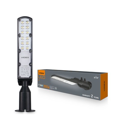 Sle18 LED gatubelysning 30W - IP65, 5000K, 220V