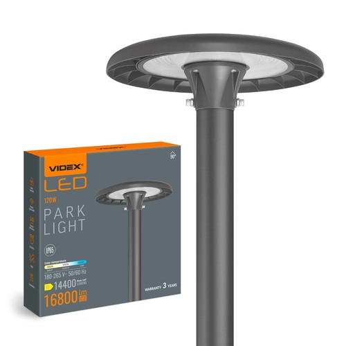 LED parkbelysning 120W - IP65, 220V