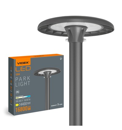 LED parkbelysning 120W - IP65, 220V