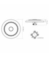 LED parkbelysning 120W - IP65, 220V