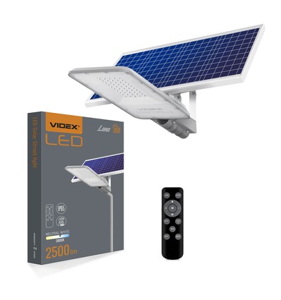 Lana solargatubelysning 100W - LED, neutralvit, ljusstyrka: 2500