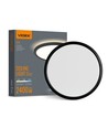 Dl5r taklampa 22W - CCT justerbar, 220V, svart, LED, dekorativ bakgrundsbelysning