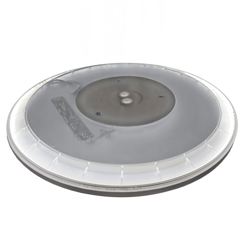 Nymphea Flat Duo 24W - CCT, 230V, 120°, IP54, Ø292x26mm, Vit, Rund.