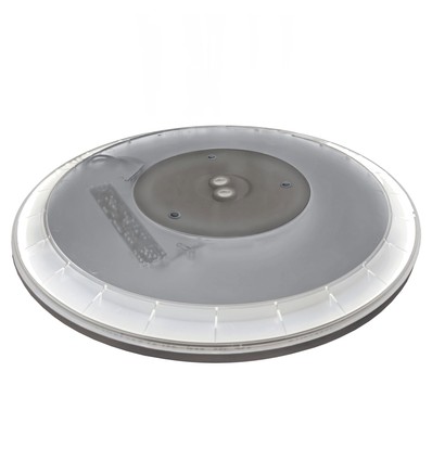 Nymphea Flat Duo 24W - CCT, 230V, 120°, IP54, Ø292x26mm, Vit, Rund.