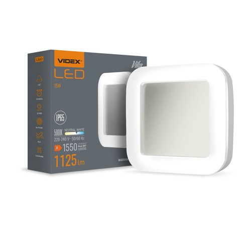 Vika vägglampa 15W - neutralvit, 230V, 1550lm