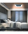 Edge taklampa 72W - LED, svart, 230V, ljusstyrka 7500, förbrukning 72
