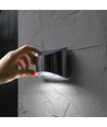2 st. MIVO Solcell vägglampa LED - Silver, Snygg vägg-effekt, utomhus