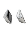 2 st. MIVO Solcell vägglampa LED - Silver, Snygg vägg-effekt, utomhus