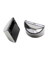 2 st. MIVO Solcell vägglampa LED - Silver, Snygg vägg-effekt, utomhus
