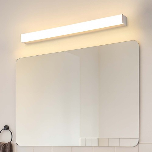 80cm SKÄR Bad / Spegellampa, RA90 - Vit, Dimbar, 19W, IP44