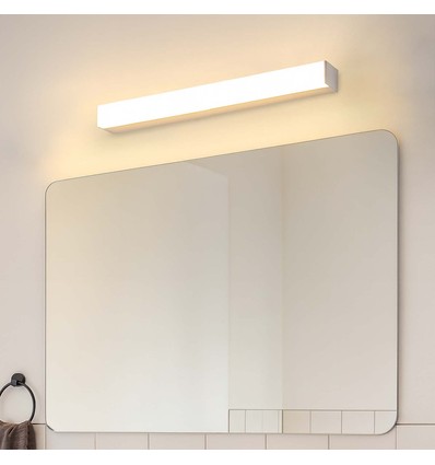 10W dimbar RA90 SKÄR badrums- / spegellampa - IP44, 60cm, vit