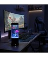 Jellyfish RGB 25 cm hög lampa - Ø9 cm, perfekt för barn och barnsliga själar
