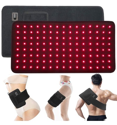 Ljusterapibälte för nacke, ländrygg m.m. - Infraröd, 20W