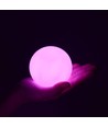 Ø10 cm RGB LED-boll - Uppladdningsbar, med fjärrkontroll, IP66