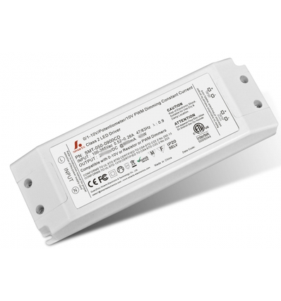 40W / 800mA 1-10V dimbar driver för LED-panel - 30-50V, med 1-10V signalgränssnitt