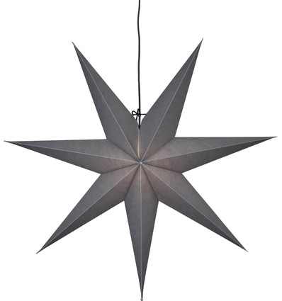 Outlet: EGLO OZEN PAPIR JULE SSTJERNE - GRÅ