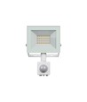 20W strålkastare med sensor - Vit, IP44, PIR-sensor, 230V, Spectrum