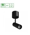 122 Spotlampa 6W - S, ytmonterad, CCT, 230V, 30°, IP20, 35x184mm, svart, Spectrum