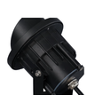 12-24V LED trädgårdslampa - 6W, svart, spjut, 450 lm, IP65