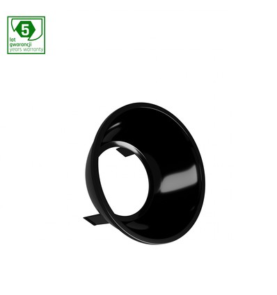 Orbito reflektor 10W - inbyggd SLI043018, yta SLI043036 + SLI043037, Ø70mm, svart blank