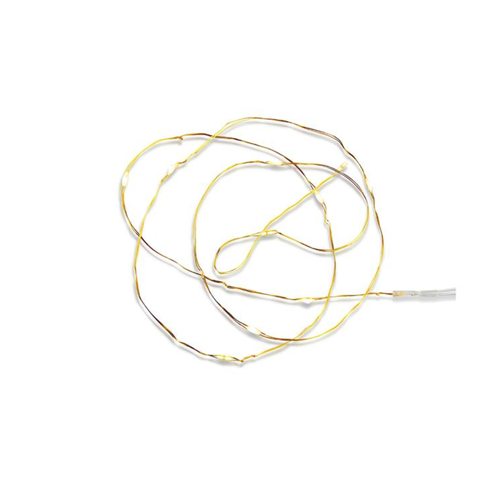 Outlet: Mini batteri ljusslinga i koppar med 20 LED ljus