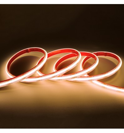 5m 20W/m COB CCT LED-strip RA90 - 24V DC, IP68, 576 LED per meter