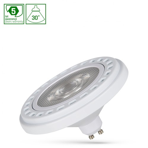 Ar111 LED 20W GU10 - 230V, cob, 30°, varm vit, RA90, Premium White Spectrum