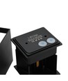 LEDlife CUBIC PRO 6W dimbar vägglampa - Länkbar, justerbar, fyrkantig, upp/ner, inomhus/utomhus, svart, IP65, inkl. ljuskälla