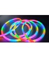 3m RGBIC Neon flex slang komplett set - Vävt rep, Bluetooth App, Fjärrkontroll, USB