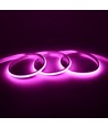 5m 9W/m Rosa Dot-free COB-LED-strip - 24V DC, IP67, 240 LED/m, 5 års garanti